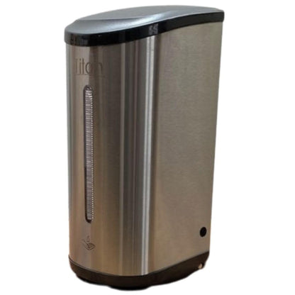 Titán Gustamar Jabonera Automática Empotrable a la Pared para Baños Públicos/Dispensador Automático de Jabón Líquido para Manos o Gel Antibacterial G-90SS en Acero Inoxidable