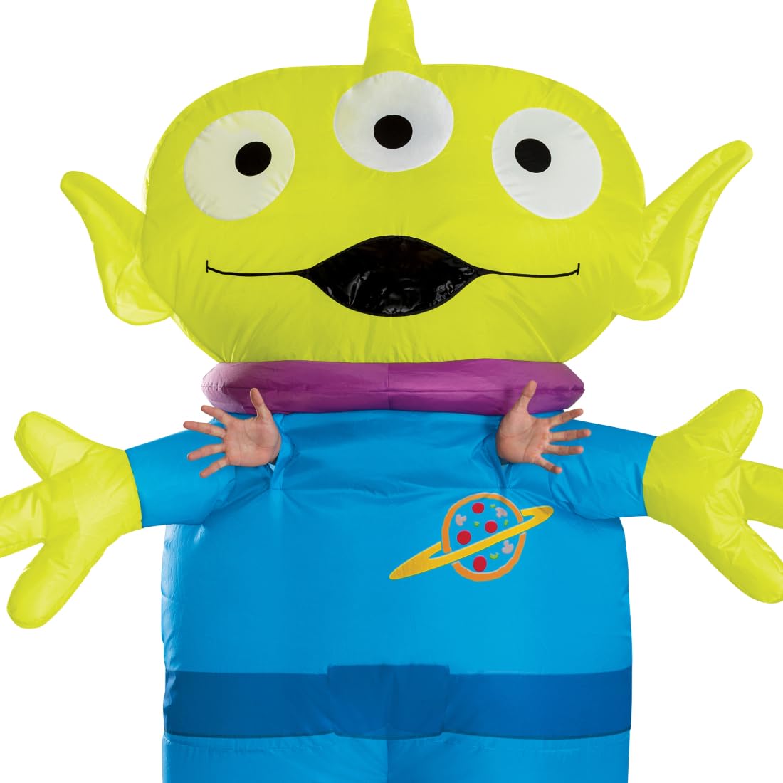 Disfraz unisex de Alien inflable para adultos