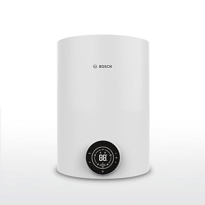 BOSCH, Calentador de agua de depósito Eléctrico, 127V, para 1 regadera, Display Digital SimpeTouch Bosch, 5 modos de uso, compatible con calentadores solares, Capacidad 35L, Modelo Smart Tank