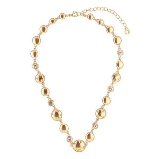 Anne Klein Collar Dorado Ovalado Para Mujer