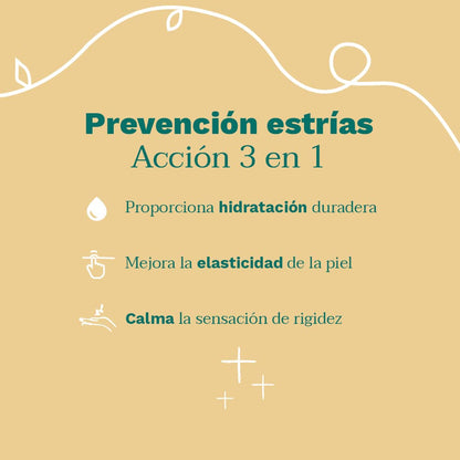 Mustela Maternidad, Crema Corporal Prevención Estrías, 150ml