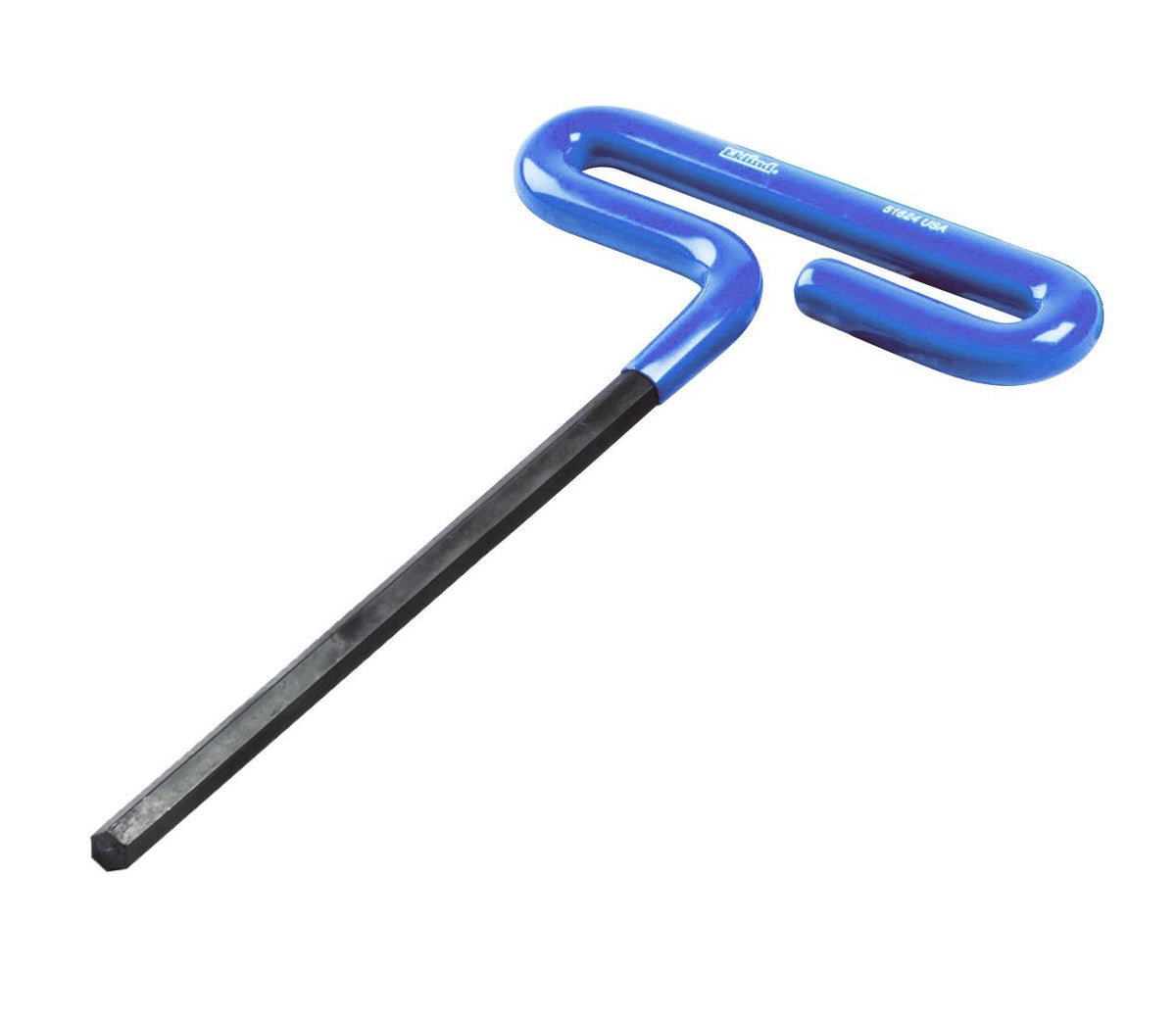 EKLIND 55166 Cushion Grip Hex T-Key allen wrench - 6pc set Metric MM sizes 2-6 (6In shaft)