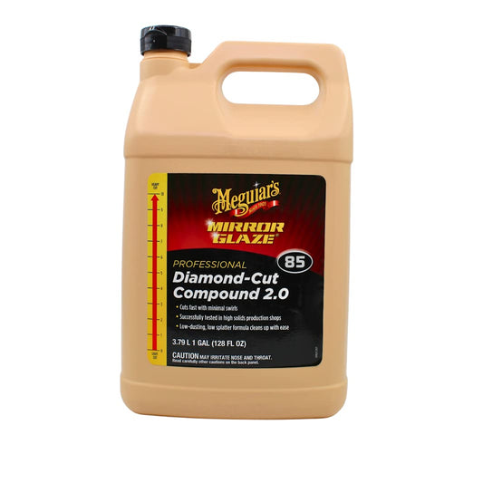 Meguiar's´s M8501 Pulimento Diamond Grado 10, Color Beige, Mediano, 4 Piezas