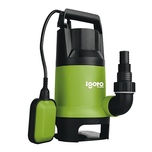 Igoto Pump SPL750 Bomba Sumergible de Plástico , 1 HP.
