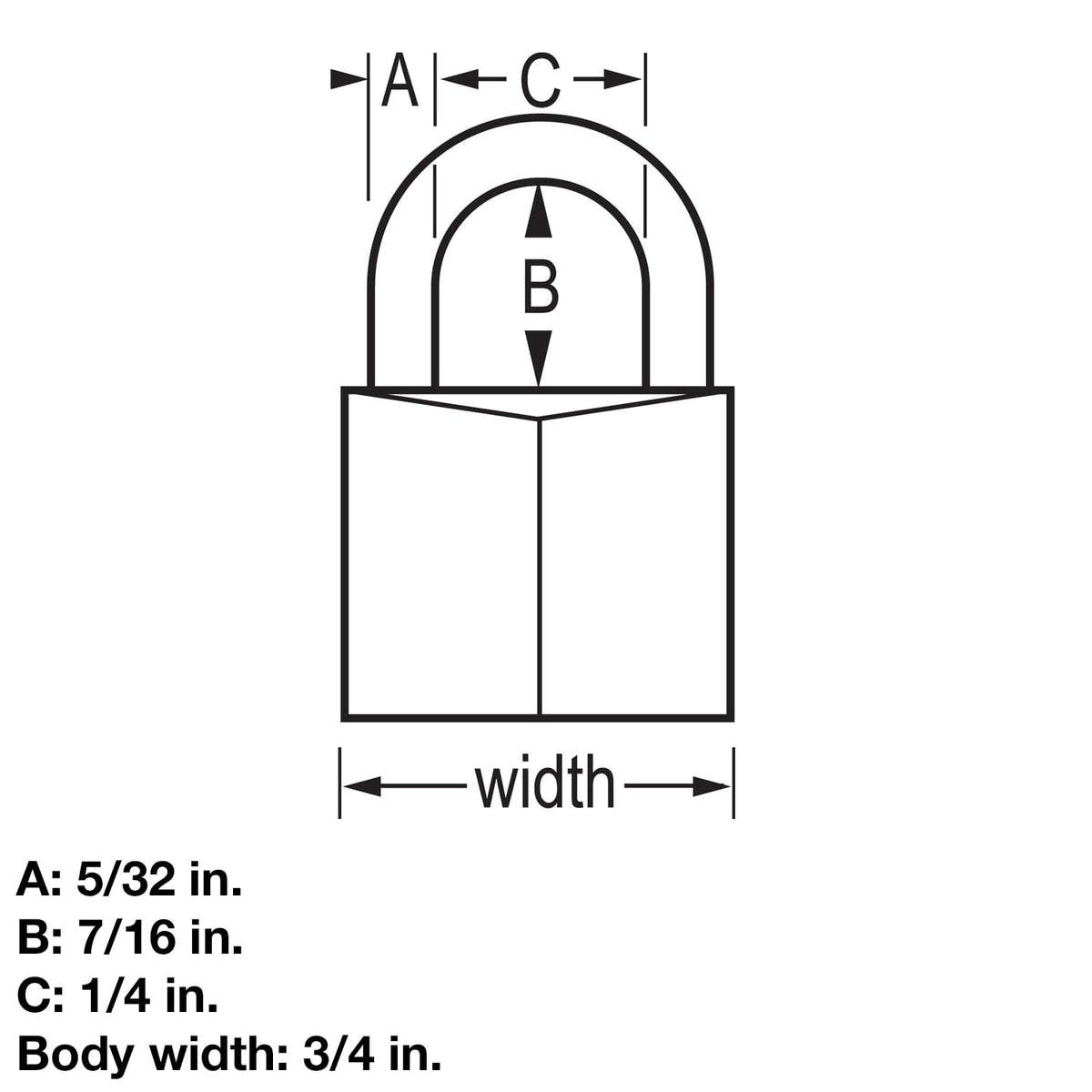 Master Lock 121T Candado de aluminio cubierto, 3/4 pulgadas de ancho, negro, 1 paquete, 2 unidades