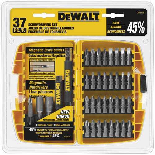DEWALT DW1361 Pilot Point Juego de brocas de titanio (21 piezas)