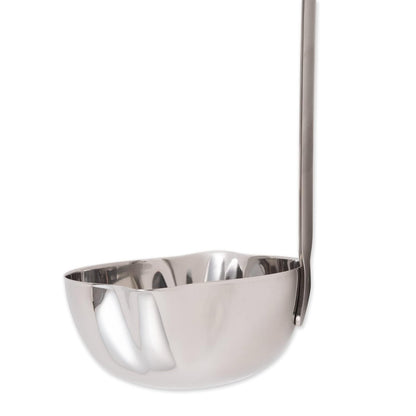 RSVP International Endurance Canning Collection - Acero inoxidable 18/8 no reactivo, apto para lavaplatos, cucharón, 13-1/2 pulgadas