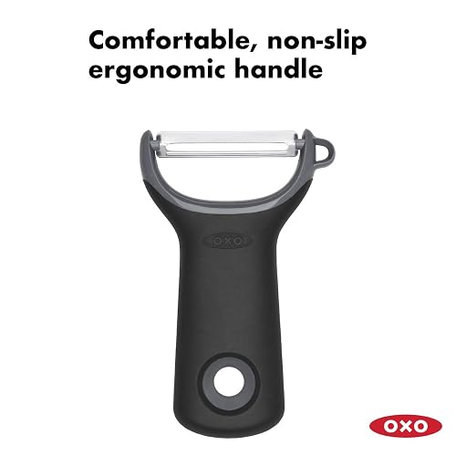 OXO OXO Good Grips Prep Y-Peeler, Stainless Steel, Black,