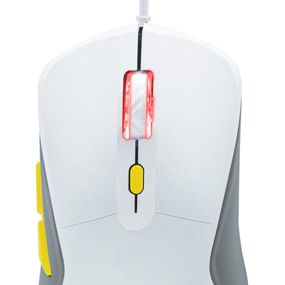 Basher Kit Gamer RGB para PC con Teclado Full Size de 102 Teclas Antighosting y Mouse de hasta 7200 dpi, Control de Volumen, Iluminación LED y Conexión USB BASH-6000