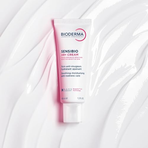 BIODERMA, Tratamiento Facial, Sensibio AR+, Cuidado Dermatológico para Rosácea, Calma e Hidrata, Piel Sensible, 40ML