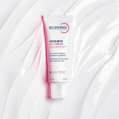BIODERMA, Tratamiento Facial, Sensibio AR+, Cuidado Dermatológico para Rosácea, Calma e Hidrata, Piel Sensible, 40ML