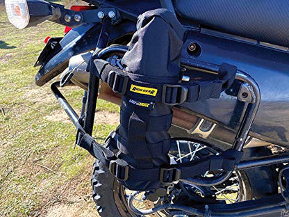 Nelson-Rigg Trails End Soporte para Botella de Combustible RG-1060, Montaje MOLLE, Negro
