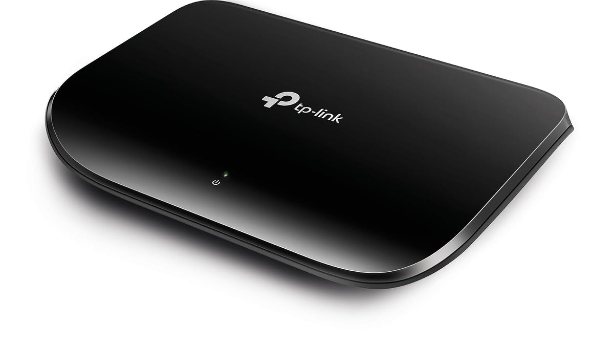 TP-Link Switch de Red Gigabit TL-SG1008D - 8 Puertos RJ45 Gigabit - Plug and Play - Ahorro de Energía - Diseño Compacto - para Hogar y Oficina