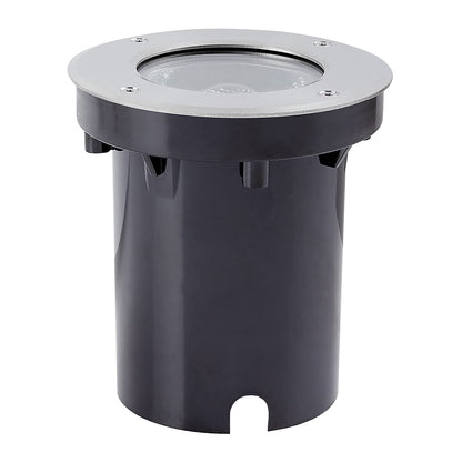 Tecnolite - Lámpara de Piso LED Empotrable Exterior 12 W, Luz Cálida Brillante, IP65, LED Integrado