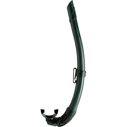 Cressi Córcega Esnórquel de Goma Flexible para Buceo y Pesca Submarina - Verde - Negro