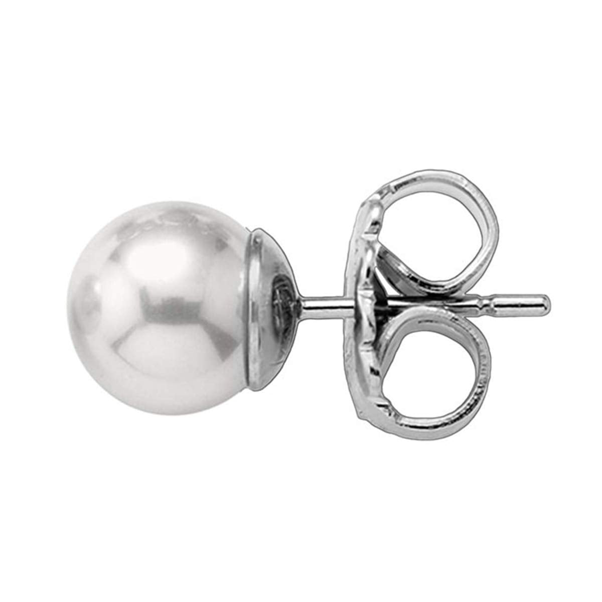 MJ00325.01.2.000.701.1 Majorica Arete para Mujer, color Blanco, 9 mm