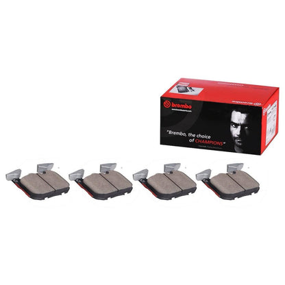 Brembo Balata (NAO) P06088N BMW 228i 2014-2016, 228i xDrive 2015-2016, 230i 2017-2021, 230i xDrive 2017-2021, 320i 2016-2018, 320i xDrive 2016-2018, 328d xDrive 2014-2014, 328i 2012-2016, 328i GT