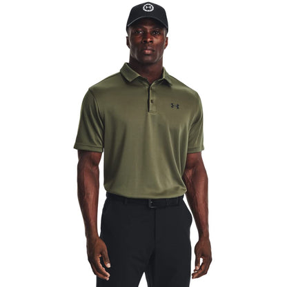 Under Armour Polo de Golf UA Tech para Hombre - CH - Verde