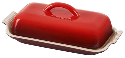 Le Creuset Stoneware Heritage - Plato de mantequilla