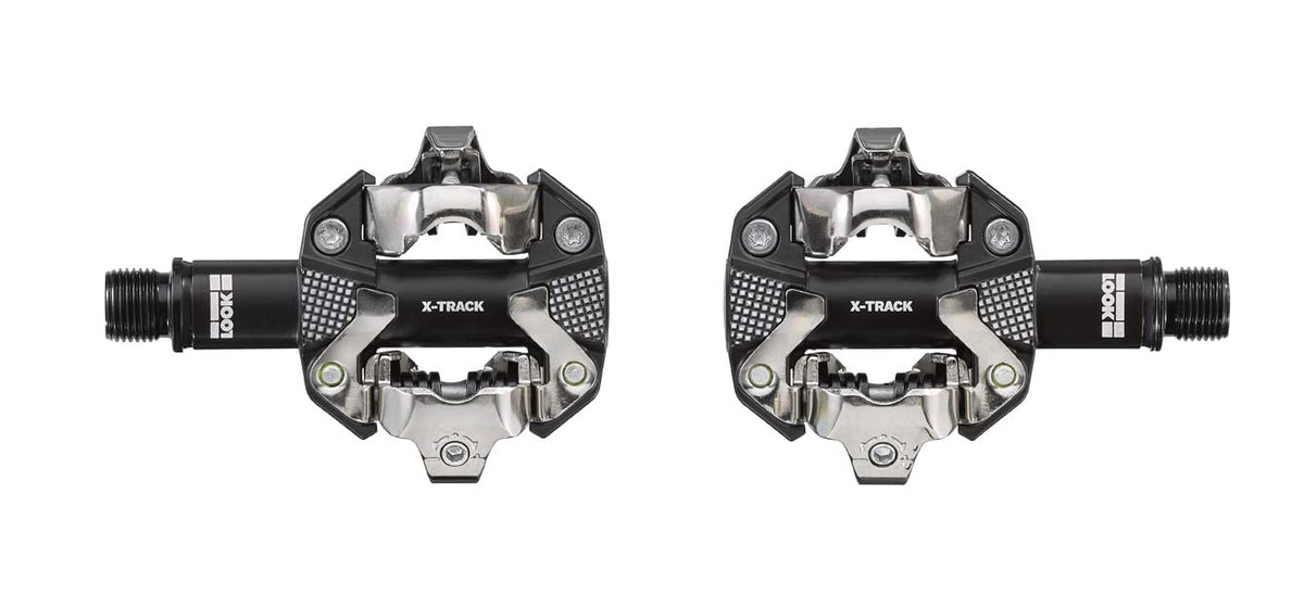 LOOK Cycle - Pedales de bicicleta X-Track MTB - Mecanismo SPD estándar compatible - Pedal sin clip