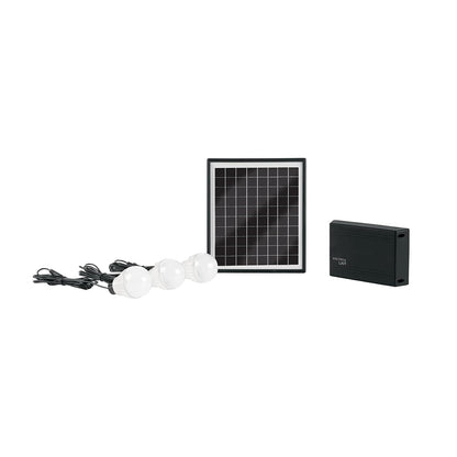 Volteck SIS-306L, Sistema de iluminación Solar 6 W con 3 lámparas LED