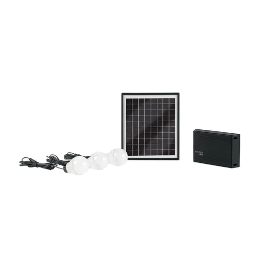 Volteck SIS-306L, Sistema de iluminación Solar 6 W con 3 lámparas LED
