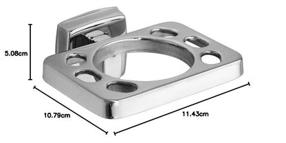 Moen P1740 - Soporte para Cepillo para Polvo de Dientes y Vaso de Acero Inoxidable