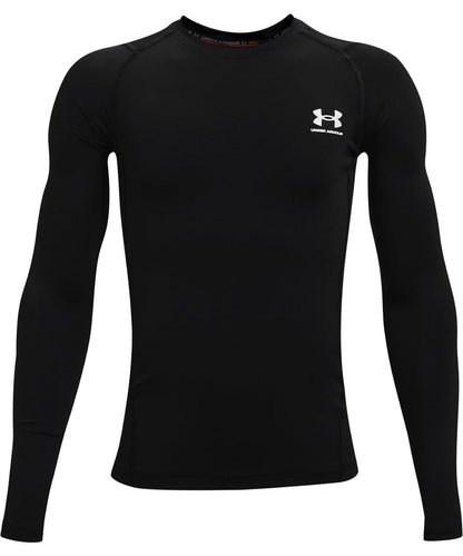 Camiseta Manga Larga Under Armour HeatGear para Niño - CH - Negro