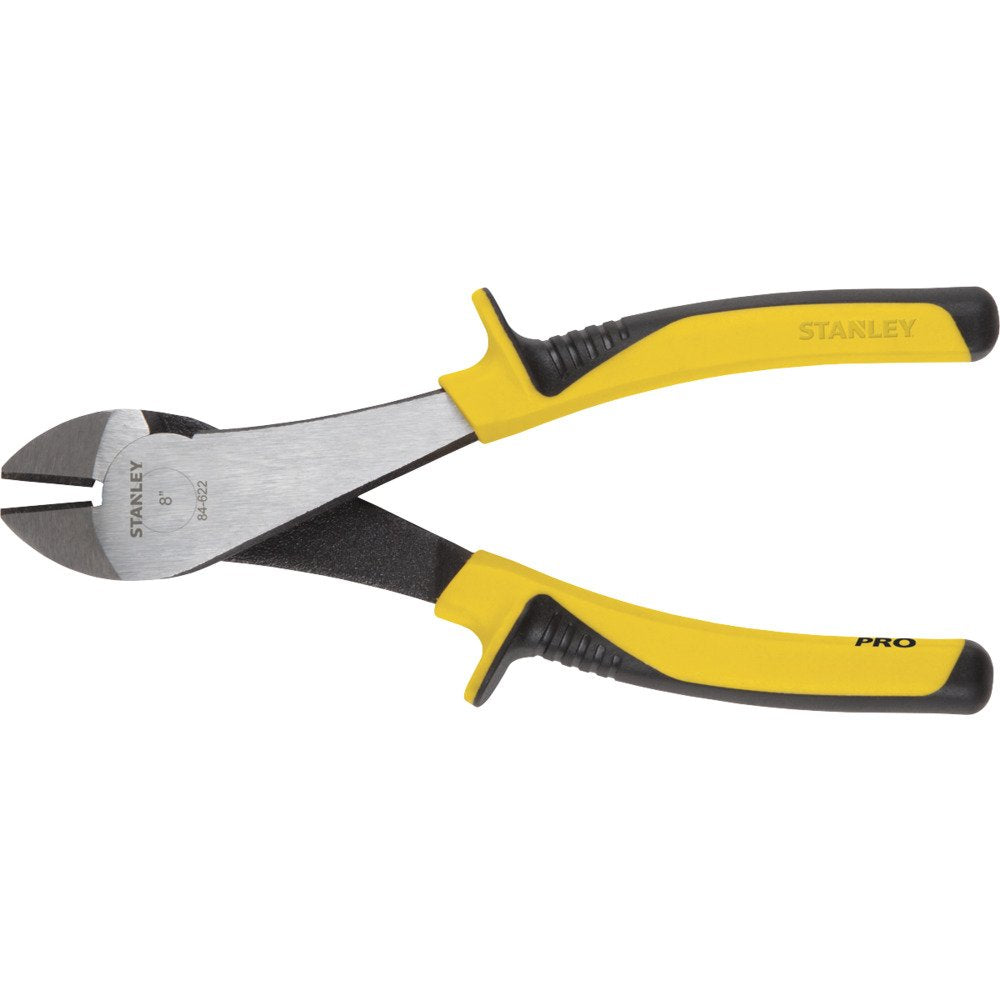 STANLEY 84-622LA Pinza Pro Corte Diagonal de Alto Poder 8 pulgadas