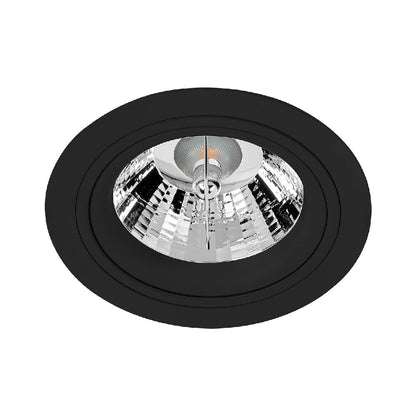 Tecnolite Lámpara Downlight Empotrable, Potencia Máx. 60 W, Base G53, Foco AR111 no incluido