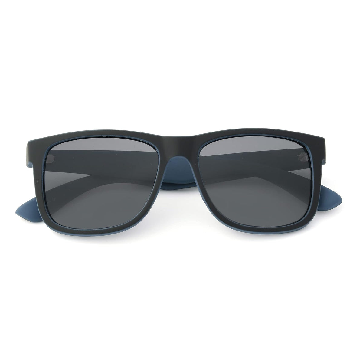 Foster otorgar Jace - anteojos de sol polarizadas para hombre, color negro mate y azul marino, 54 mm de EE. UU, Negro -, 54 mm