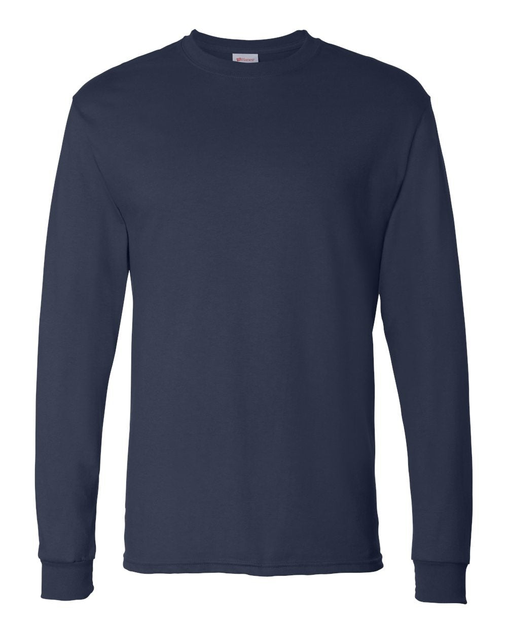 Hanes Essentials - Paquete de Camisetas de Manga Larga para Hombre, Camisetas de