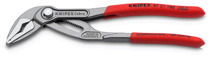 KNIPEX Tools 87 51 180 SBA Cobra® ES - Alicates para bomba de agua, 7-1/4 pulgadas