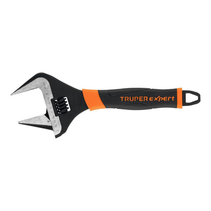 Truper Expert Llave Ajustable (Perico) Boca Ancha - 10"