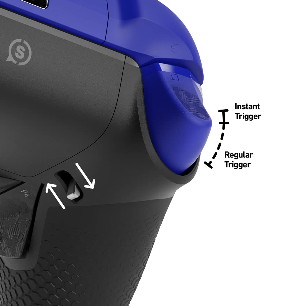 SCUF Instinct Pro Performance Series Mando Inalámbrico Xbox - Paletas Traseras Reasignables - Activadores Instantáneos - Xbox Series X|S, Xbox One, PC y Móvil – Azul