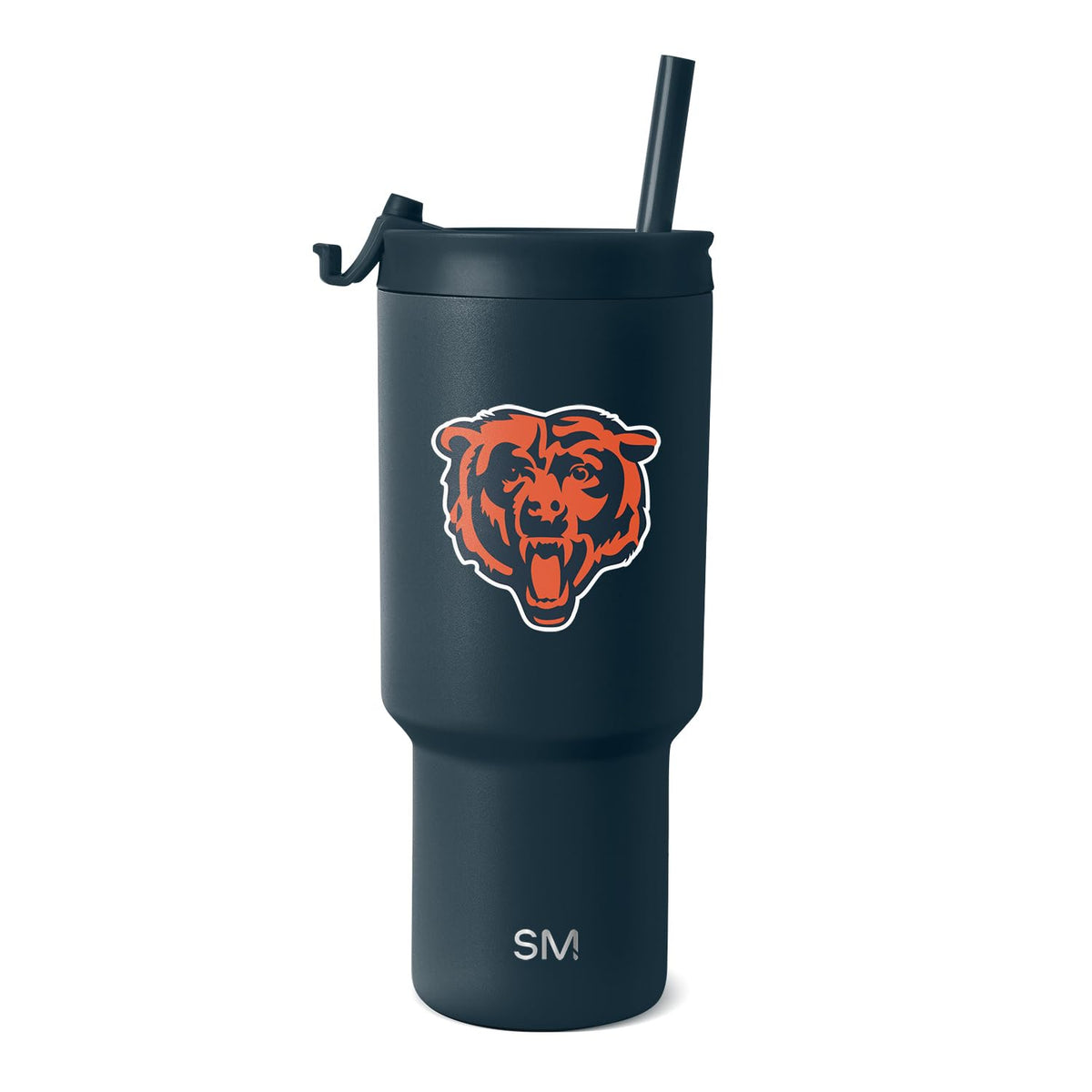Simple Modern Termo de 30 Onzas con Tapa Abatible y Popote - MERCANCÍAS - Chicago Bears