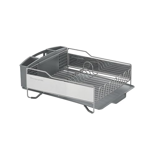 KitchenAid kns896bxgra grande escurreplatos tamaño completo, acero inoxidable