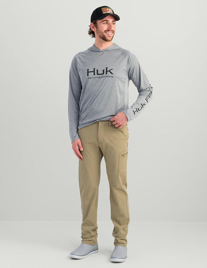 HUK - Pantalón de Pesca de Secado rápido para Hombre