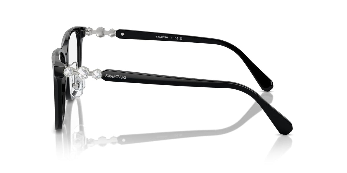 Swarovski Sk2026d - Marcos cuadrados para anteojos graduadas para mujer