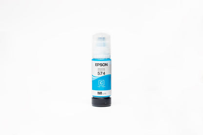 Epson Botella de Tinta Color Cian T574 65 mililitros para Impresora L8050