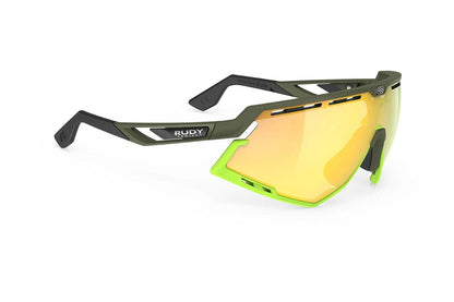 Rudy Project Lentes Defender RP Optics Deportivos Armazón Olive Matte Mica Yellow