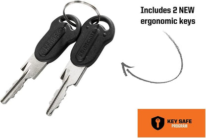 Kryptonite Keeper 585 - Candado de Cadena para Bicicleta (5 mm) | Nivel de seguridad 4/10, acero endurecido de 5 mm, para bicicleta y scooter 0,73 kg, 85 cm