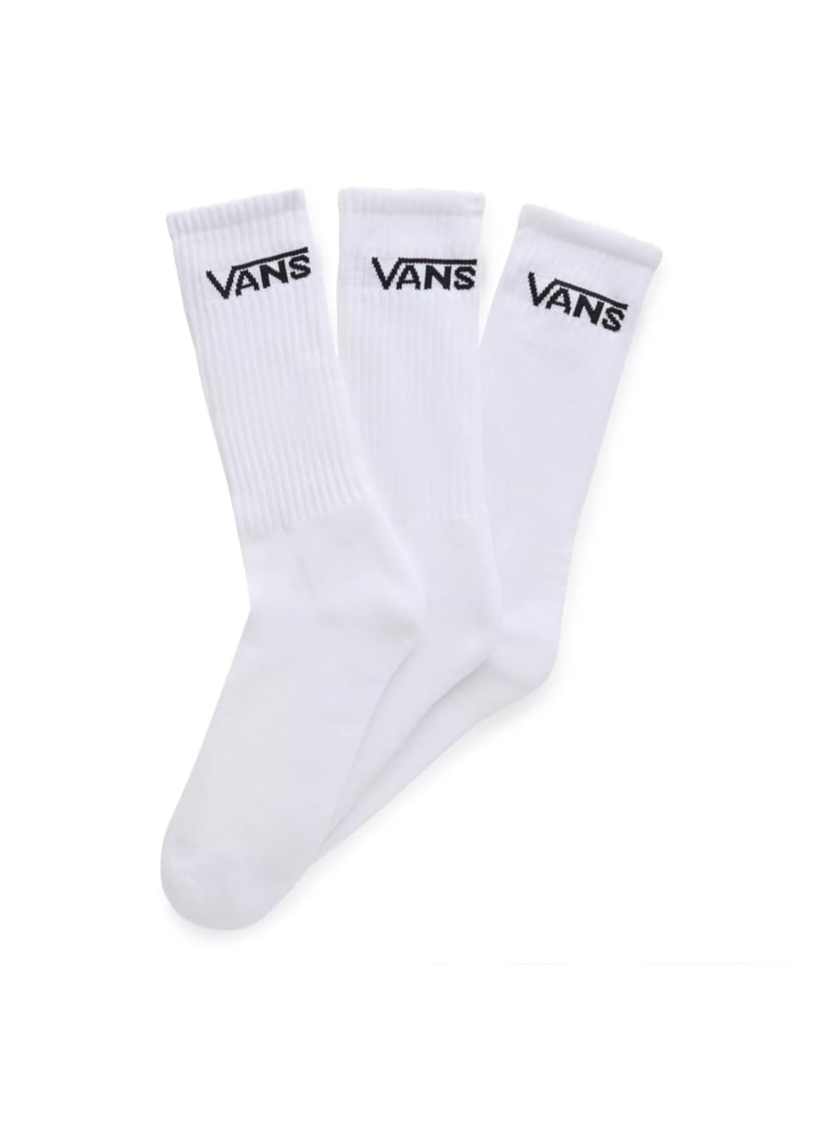 Calcetines Vans Classic Crew Rox, Unisex Adulto - Talla única - Blanco