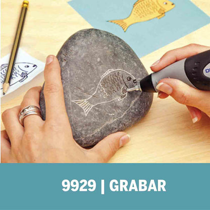 Dremel 9929 Punta Diamantada para Uso Continuo con Grabador