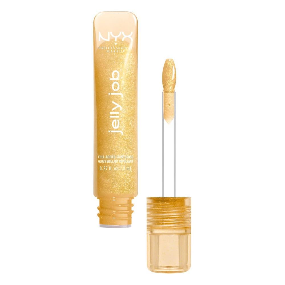 NYX Professional Makeup Jelly Job Gloss, Brillo Labial Efecto Jelly - Glow Job