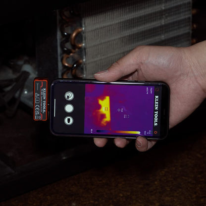 Klein Tools TI222 Cámara Térmica para iOS, 10.800 píxeles, Tres Paletas de Color