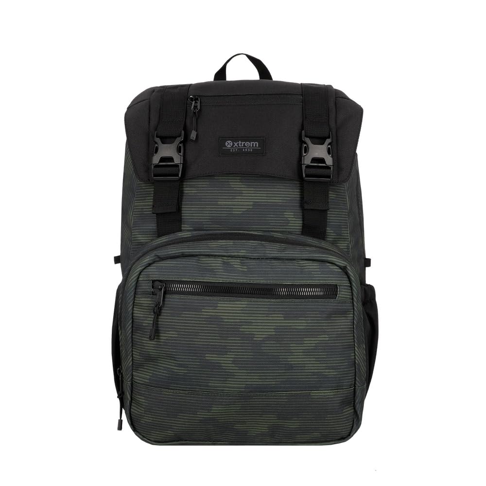 Xtrem Kent 6XT Mochila para Laptop 16 Pulgadas Grande - Grande - Verde