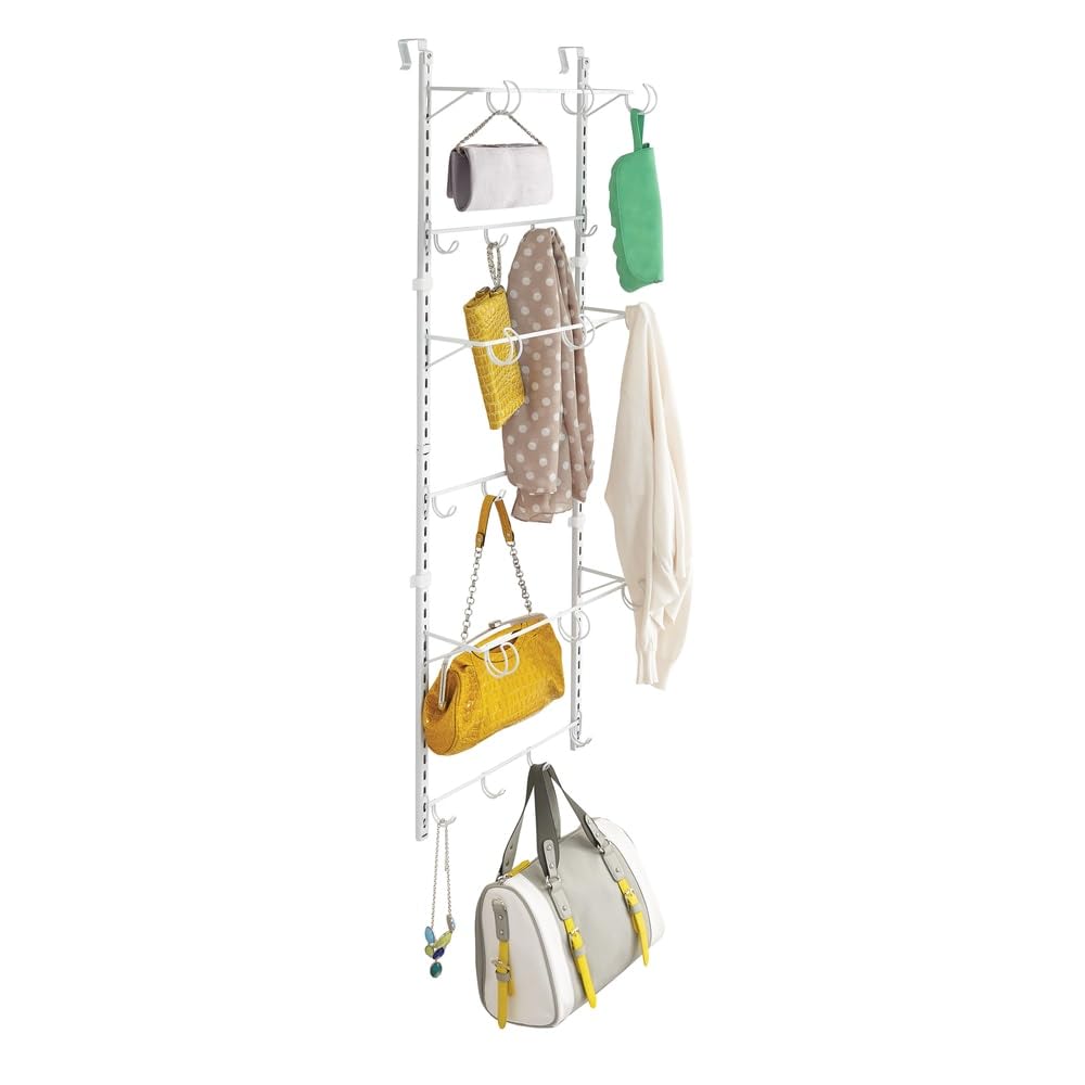 ClosetMaid 97537 Over-the-Door Adjustable Hanging Organizer, White