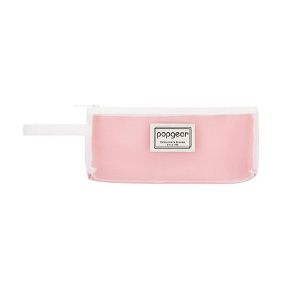Lapicera Popgear con Cierre Blanco, Color Rosa – Estilo Vibrante y Funcional