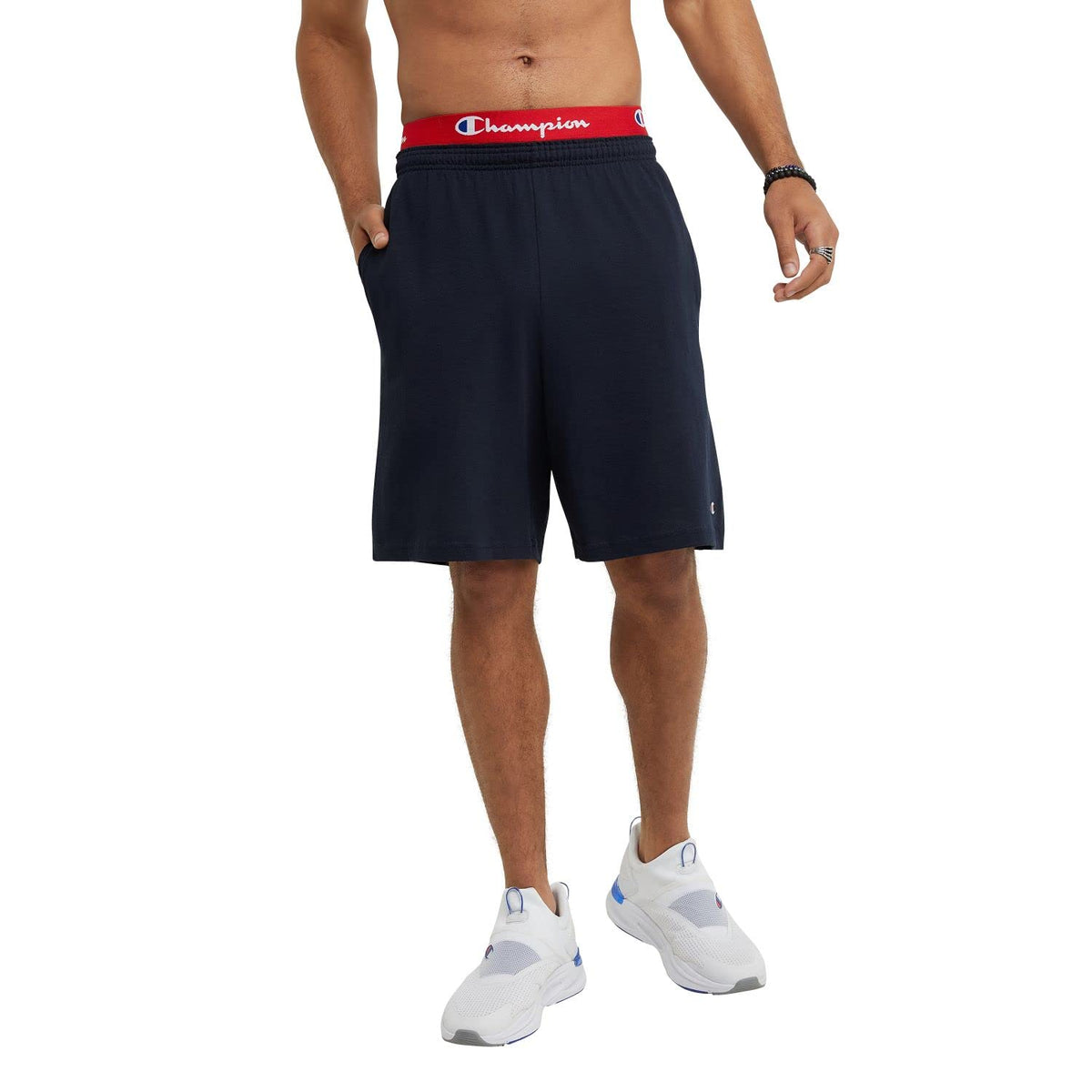 Champion - Shorts con bolsillos para hombre